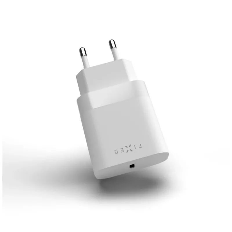 Carregador de viagem FIXED FIXC20N-C-WH 20W USB-C adaptador de corrente compacto