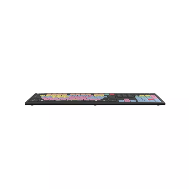 Logickeyboard ASTRA 2 USB QWERTZ teclado preto tamanho completo 108 teclas