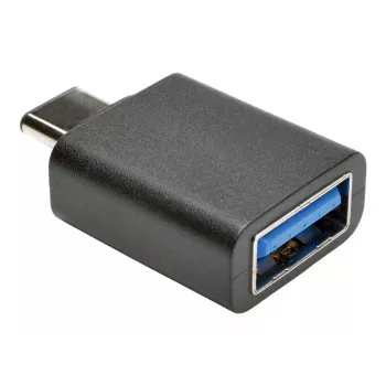 Adaptador Eaton Tripp Lite Series USB 3.1 Gen 1.5 USB-C para USB Type-A M/F 5 Gbps tablet smartphone - Adaptador USB - USB Type-A (F) para USB-C de 24 pinos (M) - USB 3.1 - preto (U428-000-F)