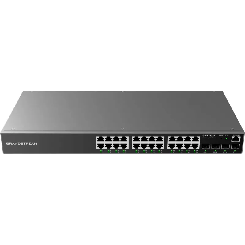 Switch Gigabit Ethernet Managed L2+ Grandstream GWN7803P