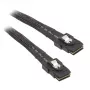 Cabo SilverStone CPS02 - SATA / SAS - com sidebands - SAS 12Gbit/s - 4-Lane - 4 x Mini SAS (SFF-8087) (W) para 4 x Mini SAS (SFF-8087) (W) - 50cm - S