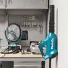 Soprador de folhas a bateria Makita DUB362Z 193 km/h preto, turquesa 18 V iões de lítio (Li-Ion)