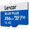 Memória Micro SDXC 256GB UHS-I W A Lexar LMSBLPL256G BNANG