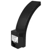 Luminária LED exterior com detetor de movimento MACLEAN MCE244B — luminária LED com detetor de movimento integrado