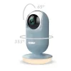 Vedo azul intercomunicador de bebé eletrónico com recetor sem fios