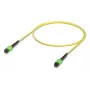 Cabo de fibra ótica Ubiquiti UACC-OFC-SA-MPMP-1M 1 m OS2 amarelo