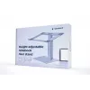 Suporte para portátil Gembird NBS-D1-02 Prateado 39,6 cm (15,6 polegadas)