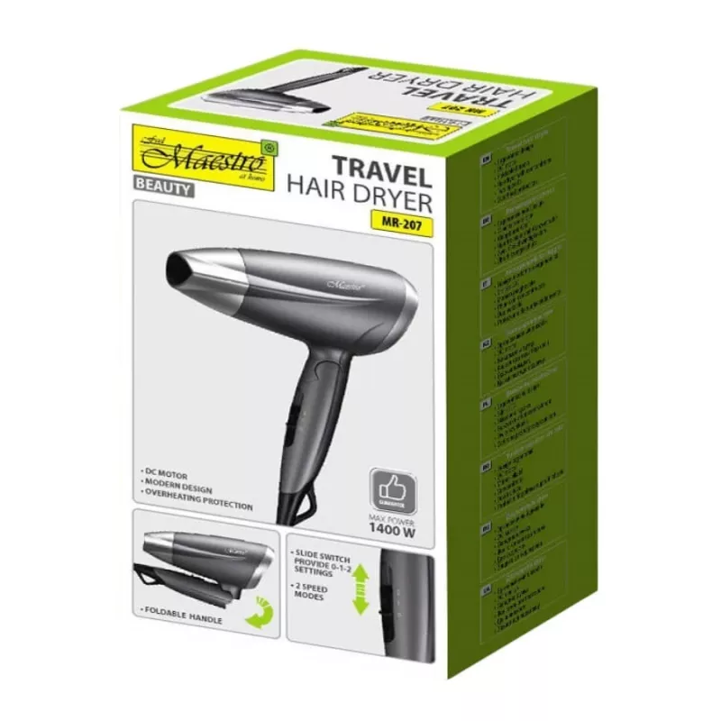 Secador de cabelo Maestro MR-207 1400W