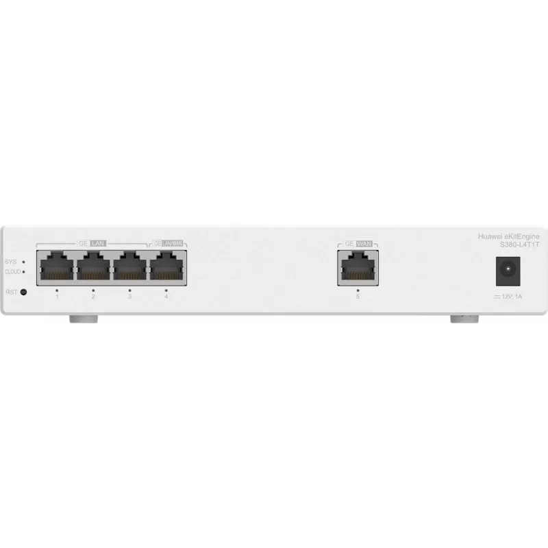 HUAWEI eKit S380-L4T1T router multisserviço, 1x GE WAN, 4x GE LAN