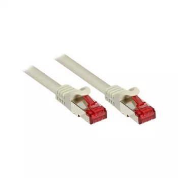 Cabo de rede Alcasa 2 m Cat6 RJ-45 S/FTP cinzento