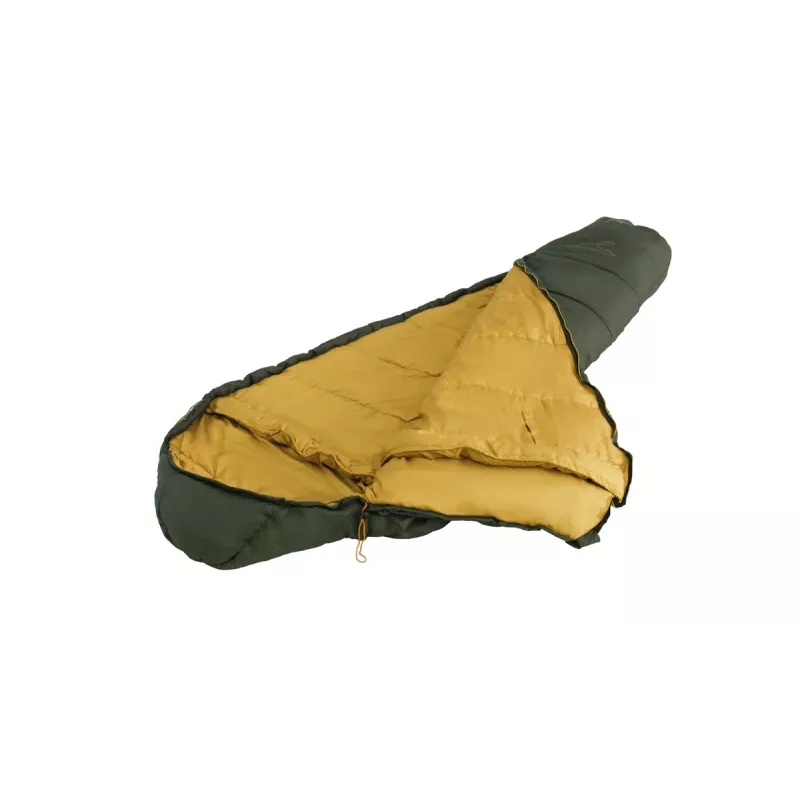 Saco de dormir easy camp Falcon III múmia -4°C, poliéster, verde, tamanho M