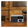Rádio de mesa Sangean DDR-7 Glacier Silver com sintonizador digital e Bluetooth