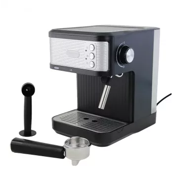 Máquina de café expresso ESPERANZA EKC011 — depósito de água de 1,8 L, 850 W, 20 bar, controlo tátil, espumador de leite