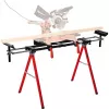 Suporte para serra de corte Einhell MSS 1608 4 pernas preto vermelho capacidade máxima 80 kg