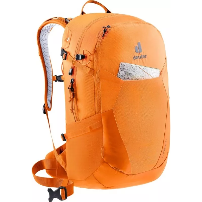 Mochila de caminhada Deuter Futura 21 SL para mulher laranja