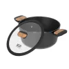 Panela de barro RESTO 93188 panela para fogão, 24 cm, 4,4 L