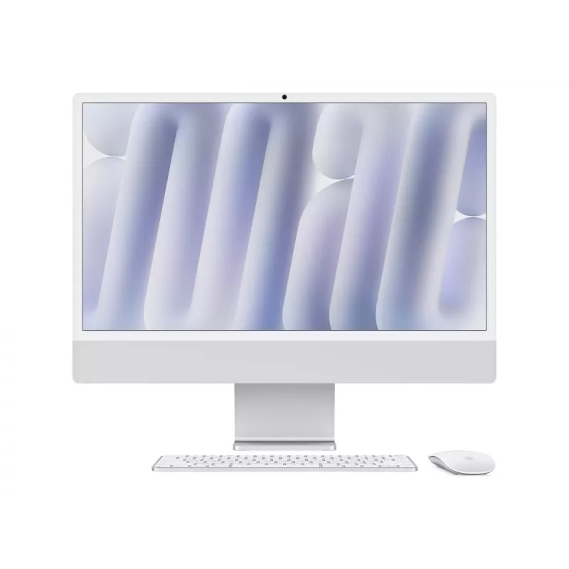 iMac 24 polegadas: M4 10/10, 24GB, 512GB SSD – prateado