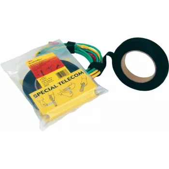 Fita de empacotamento 3M FE510090304 (preto), intervalo de temperatura -10°C a 80°C, 10 m × 20 mm