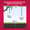 Luz globo inteligente para exterior Colour pack de 3, luz LED substitui 33 Watt