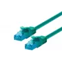Cabo de rede LOGON UTP Cat5e verde 7,5 m, RJ-45 macho para RJ-45 macho