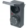 Temporizador com sensor crepuscular DDT IP 44 antracite