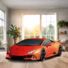 Puzzle 3D Ravensburger Lamborghini Huracan EVO — 158 peças, construção de modelo à escala