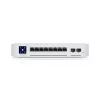 Ubiquiti UniFi Enterprise 8 PoE gerido L3 2.5G Ethernet (100/1000/2500) Power over Ethernet (PoE) aço inoxidável