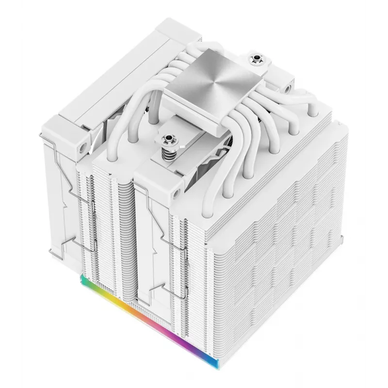 Arrefecedor de ar para processador DeepCool AK620 Digital WH 12 cm branco 1 unidade