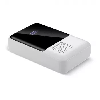 Powerbank everActive EB-20Q 20000 mAh, 2x saída USB, carregamento rápido 22,5W QC4.0