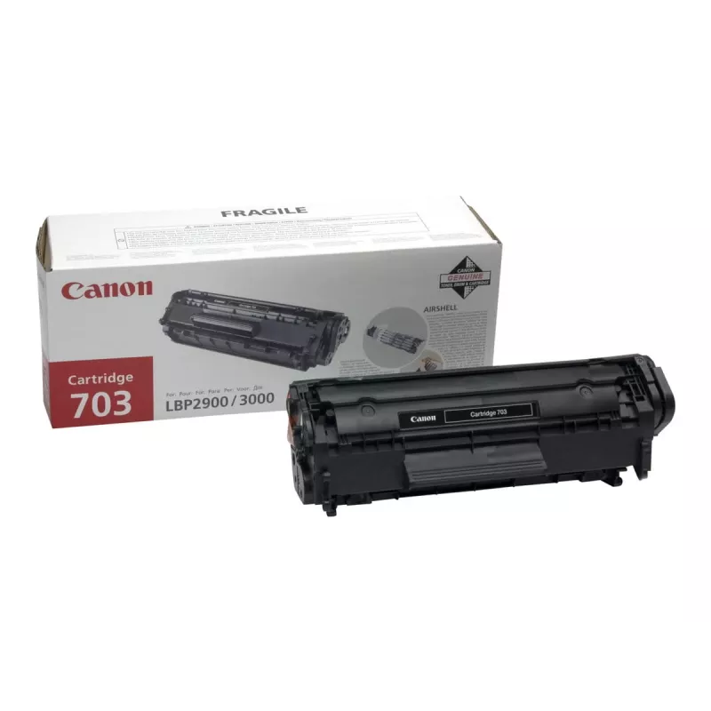 Canon CRG 703 cartucho de toner, preto, 2000 páginas