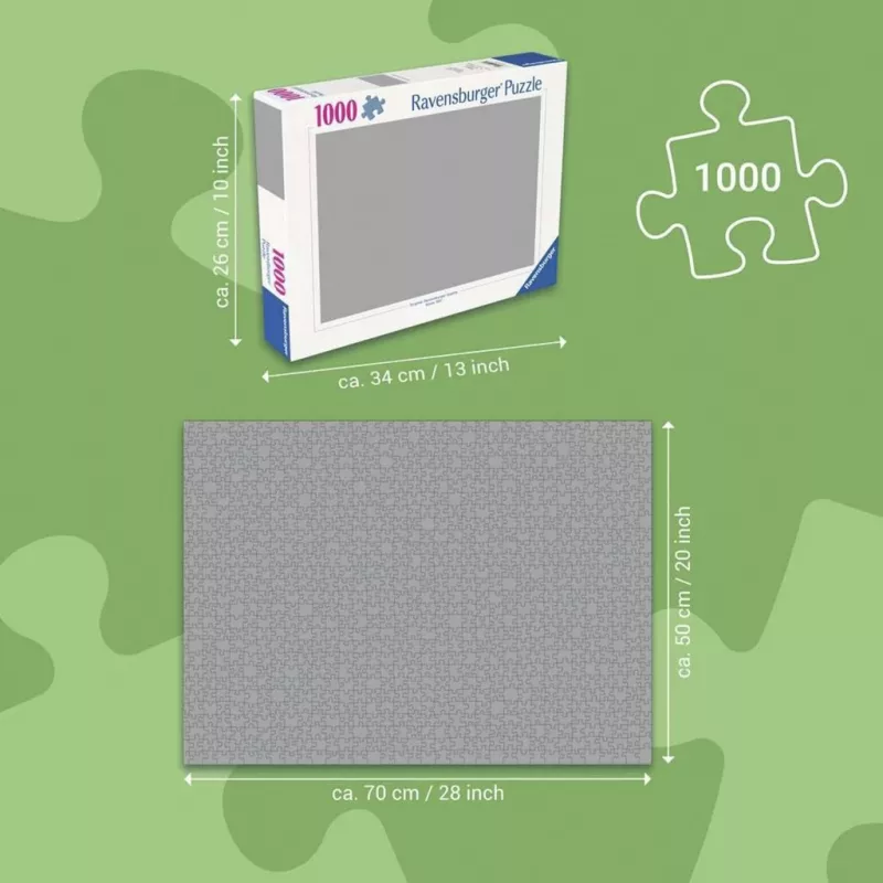 Puzzle 1000 peças Ravensburger Harry Potters magische Welt – 1000 peças, formato de puzzle standard