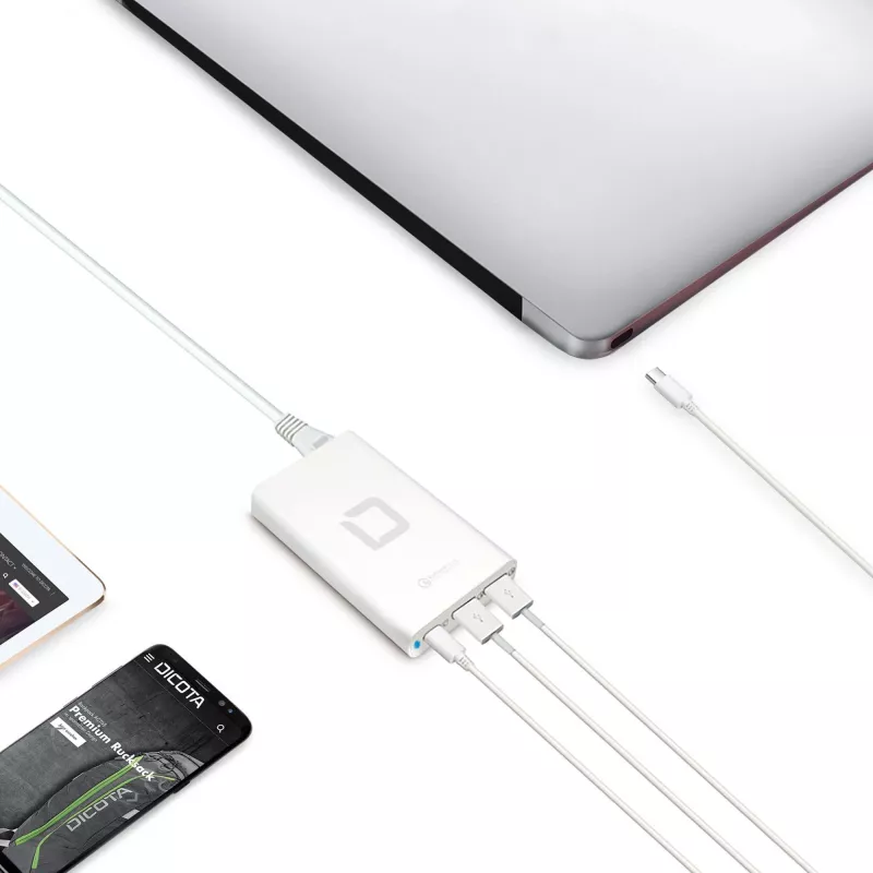 Carregador universal para portátil Dicota USB-C - fonte de alimentação