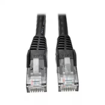 Cabo Ethernet Gigabit Cat6 Snagless Molded (UTP) Eaton Tripp Lite Series (RJ45 M/M), PoE, preto, 1,52 m - cabo de rede - RJ-45 (M) para RJ-45 (M) - 1,52 m - UTP - CAT 6 - Molded