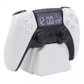 Despertador Paladone PS5 PP9405PSV3 com visor LED, a pilhas