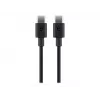 Wentronic goobay - Cabo USB - USB-C (M) para USB-C (M) - USB 2.0 3 A - 0,5 m - preto (66316)
