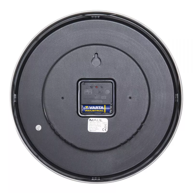 Relógio de parede MAUL MAULpilot - AA - 1,5 V - alumínio - branco - alumínio - vidro - 30 cm (9063308)