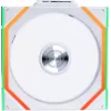 Ventoinha Lian Li UNI FAN SL-INF Wireless ARGB PWM 120mm — branco, sistema de ventoinhas modular magnético