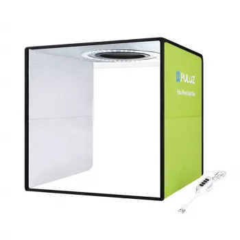 Estúdio fotográfico Puluz LED 30cm PU5032G