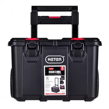 CAIXA DE FERRAMENTAS COM RODAS StackNRoll KETER
