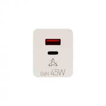 Carregador de parede SBOX Home Charger HC-45 45W GaN de entrada dupla