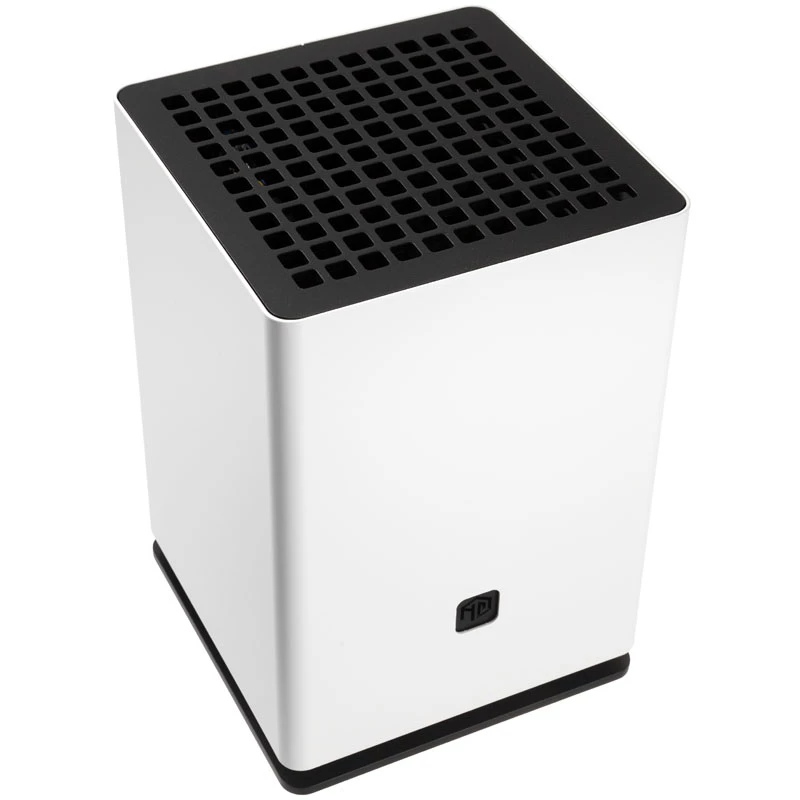 Caixa HGC Osmi 3.1 Alumínio Mini-ITX - branca