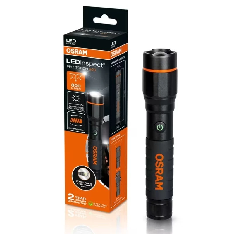 Lanterna Osram Ledinspect Pro Torch 800