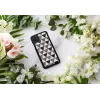 Capa para smartphone iKins para iPhone 11 Pro Max, design pirâmide preto, capa rígida protetora