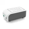 Colchão anti-escaras Haxe FU-AM0001 individual PVC, normal 2000×900×70 mm, 130 células, bomba elétrica