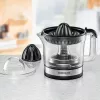 Rommelsbacher espremedor de citrinos, 30 Watt, 0,6 litros, rotação à direita/esquerda, dois cones de espremer (ZP 50)