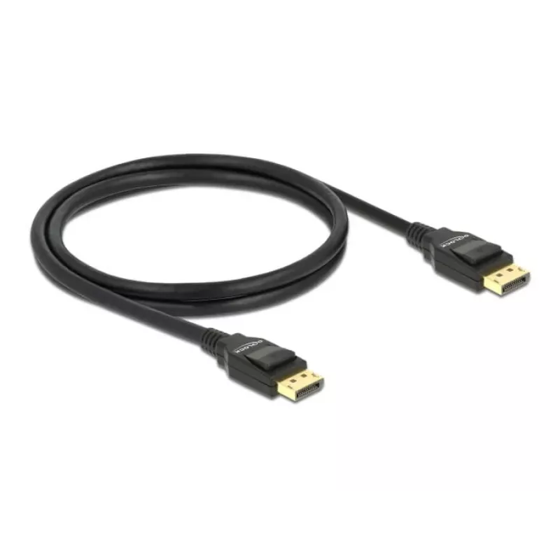 Cabo DisplayPort DeLOCK 82423 1 m macho a macho preto