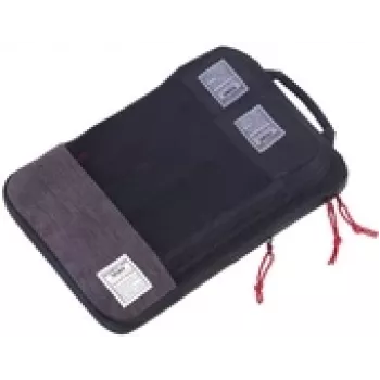 Cubo de arrumação TROIKA BBG56/GY conjunto compacto, tecido resistente, organização de viagem