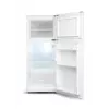 Frigorífico ETA | ETA174490000E | Classe de eficiência energética E | Independente | Porta dupla | Altura 123 cm | Capacidade útil do compartimento de refrigeração 112 L | Capacidade útil do congelador 39 L | 40 dB | Branco