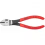 Alicate de corte Knipex 74 01 160, aço cromo-vanádio, punho de plástico