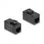 Módulo Keystone DeLOCK 90638 plano preto RJ-45